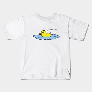 duck as a state of mind Kids T-Shirt